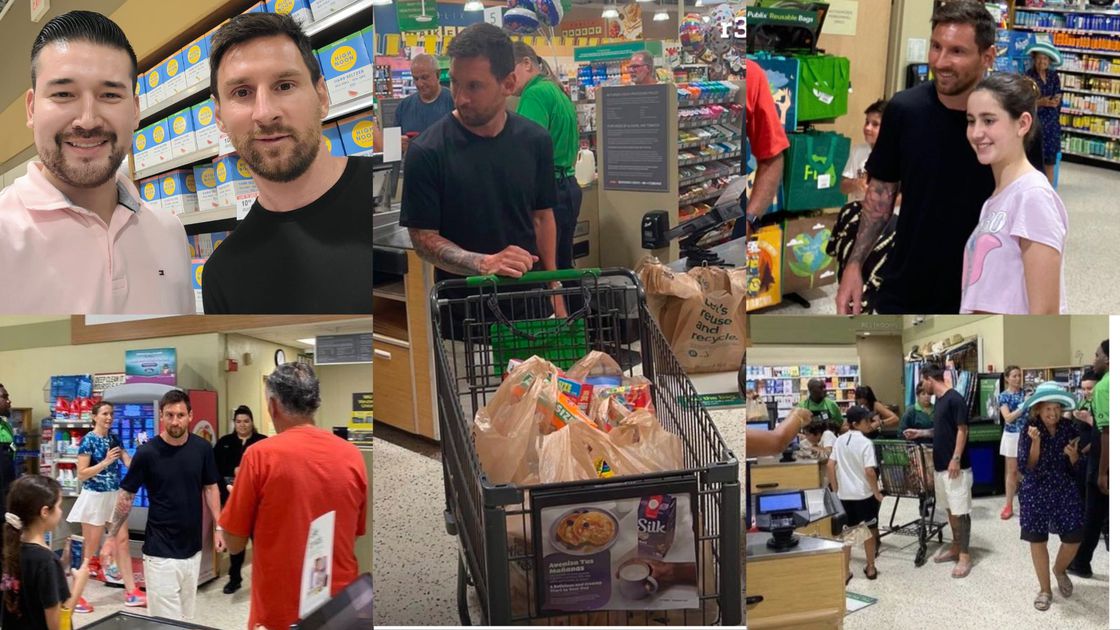 Lionel Messi Spotted Shopping at Florida Publix Before MLS Debut