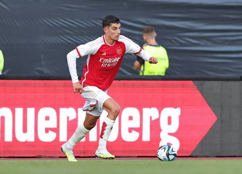 Kai Havertz in action for Arsenal || imago