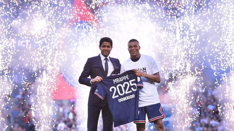 Kylian Mbappe signed a contract extension with PSG last summer