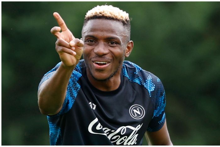 Victor Osimhen has returned to training with Napoli amid transfer speculation around his future.