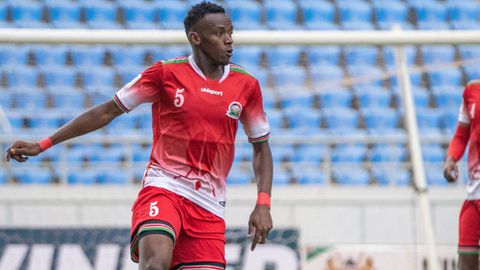 Highly rated Harambee Stars defender considering options after Middle East contract expiry