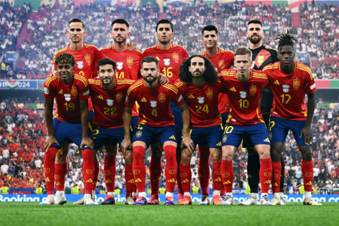 Spanish national team players || Image credit: Imago