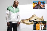 Asafa Powell reflects on famous Nike shoots alongside Cristiano Ronaldo, Kobe Bryant and co, including when he raced in football boots