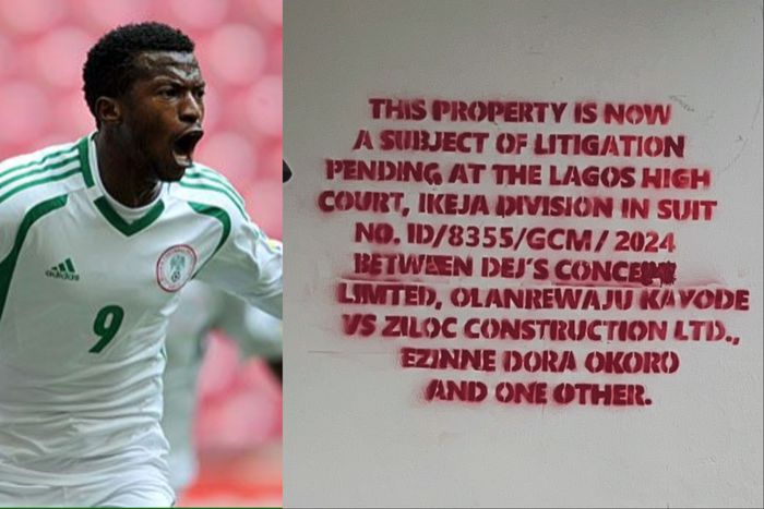 While in a legal battle with wife Dora, Super Eagles star Olanrewaju Kayode warns Nigerians his properties are not for sale.