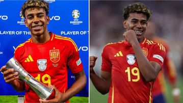 Lamine Yamal: Spain's 17-year-old sensation wins EURO 2024 Young Player of the Tournament