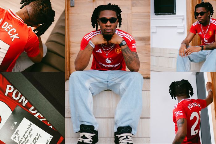 According to a prophecy by Nigeria Afrobeats star Joeboy, Manchester United will win the 2024/25 Premier League title next season.