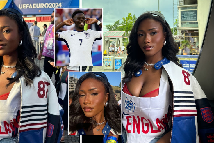 Tolami Benson: 'Hottest Euros WAG' reveals secret to her style with romantic tribute to Bukayo Saka at Euro 2024 final