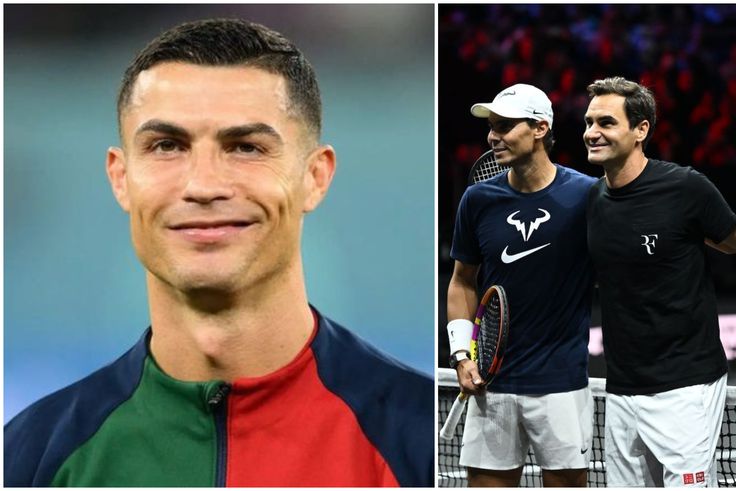 Ronaldo beats tennis greats.