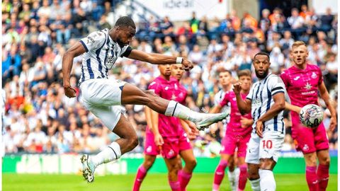 Semi Ajayi: Super Eagles star celebrates 'wonder' goal for West Brom