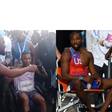 Botswana fans mock Noah Lyles' wheelchair exit during Letsile Tebogo's Presidential reception