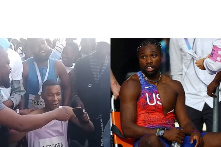 Botswana fans mock Noah Lyles' wheelchair exit during Letsile Tebogo's Presidential reception