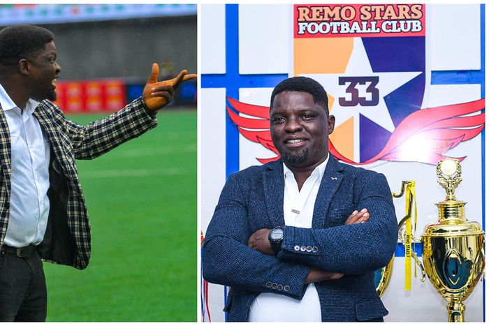 Daniel Ogunmodede has committed his future to Remo Stars as their head coach. || Imago