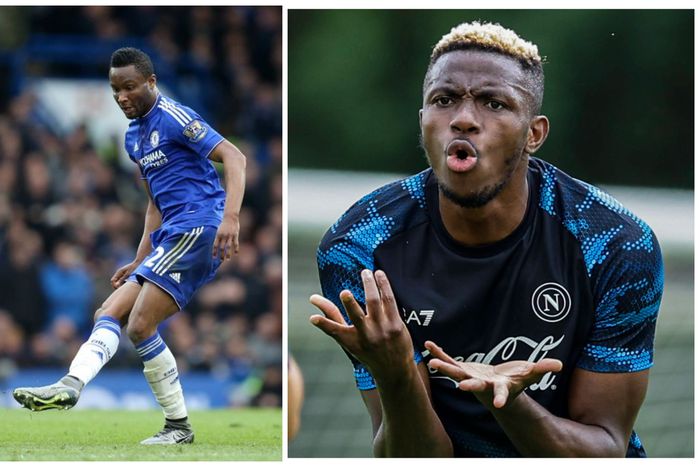 Mikel Obi and Victor Osimhen.