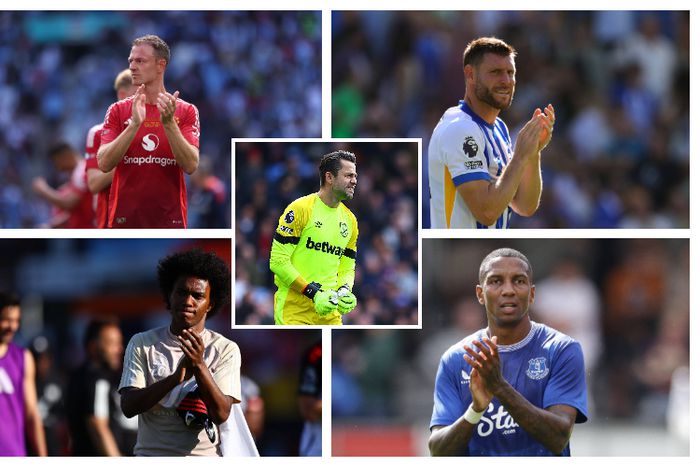 Top 10 oldest players