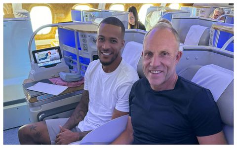 Super Eagles AFCON hero boards plane with agent to complete move to Saudi Arabia