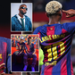 'Oya Shake Body' — Lamine Yamal walks out to Skales’ song as Barcelona unveil their new no.10