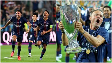 ‘We didn't deserve that’ - PSG coach Luis Enrique keeps it real! Spanish tactician admits Parisians rode fortune in lucky Super Cup victory