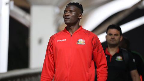 Michael Olunga's reaction to recent Harambee Stars loss leaves fans buzzing