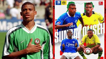 Bundesliga celebrates Sunday Oliseh: Super Eagles legend turns 49 in style