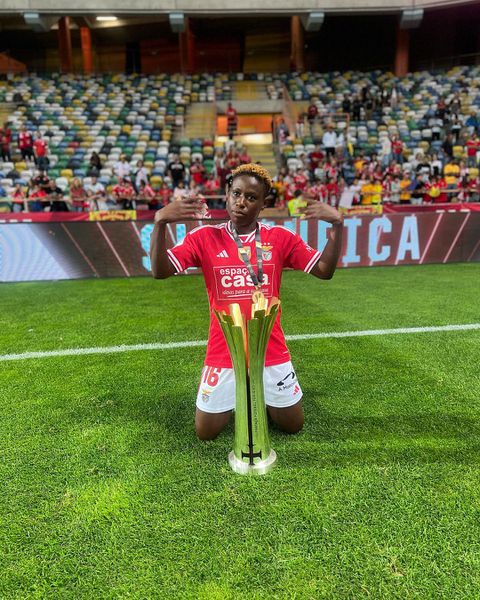 Following the victory, Ucheibe took to her official social media platforms to celebrate the first title of the season. Image Credit- Christy Ucheibe/Instagram