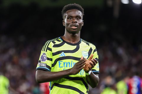 Bukayo Saka an injury doubt ahead of Arsenal's clash against Everton