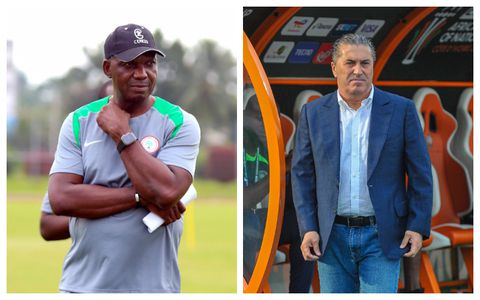 ‘You can’t cage such players’ - Ex-Super Eagles star claims Eguavoen is a better coach than Peseiro