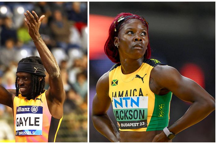 Tajay Gayle and Shericka Jackson will rep Jamaica next year in the World Championships.