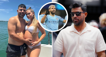 Sergio Agüero welcomes 1st child with girlfriend Sofia Calzetti years after dumping Maradona’s daughter