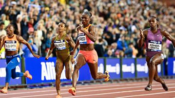 Julien Alfred reveals motivation after defeating Sha'Carri Richardson in Diamond League final