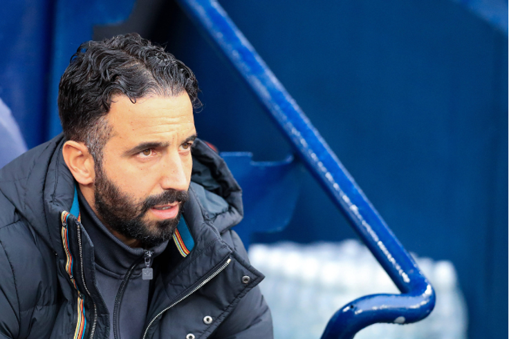 Ruben Amorim during the Manchester derby || Image credit: Imago