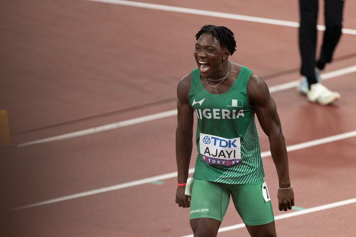 Auburn university are happy with Nigerian track and field star Kanyinsola Ajayi for finishing 6th place at World Athletics Championships.