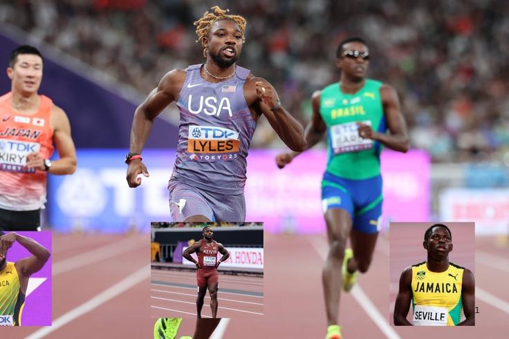 Noah Lyles, Akani Simbine, Letsile Tebogo and Kishane Thompson Storm into 100m Final as Ferdinand Omanyala Eliminated in Tokyo Shock