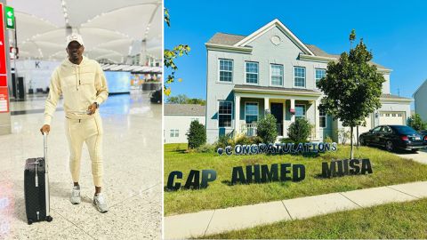 Ahmed Musa: Super Eagles captain celebrates 31 with new house in America