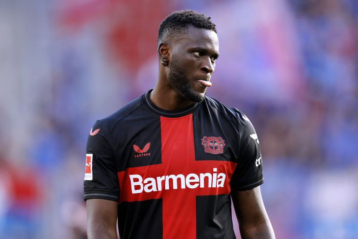 Bayer Leverkusen striker Victor Boniface || Image credit: Imago