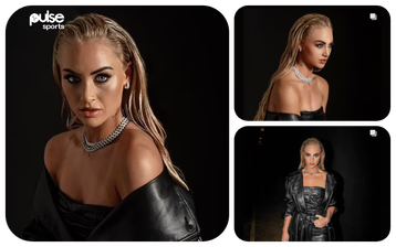 Alisha Lehmann 'World's sexiest footballer' shows off all-leather wears in stunning photoshoot