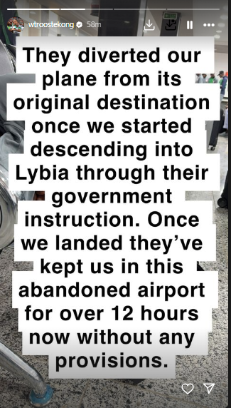 According to Super Eagles of Nigeria captain William Troost-Ekong, they will not play the AFCON 2025 against the Mediterranean Knights following how Libyan officials treated them.