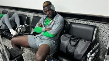 Super Eagles: Victor Boniface laments 13-hour airport delay without food in Libya