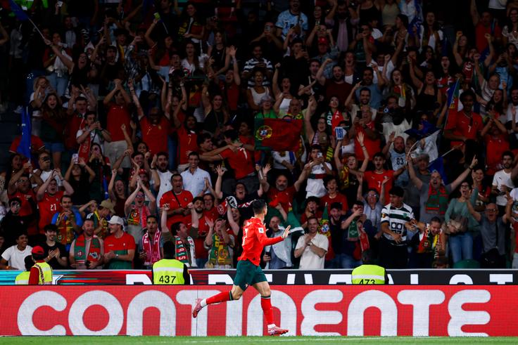 Dominik Szoboszlai dents brace by Cristiano Ronaldo with late goal as Hungary Draw Portugal 2-2.