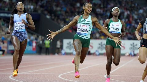 Sha'Carri Richardson reacts after missing out on World Athletics Awards final list
