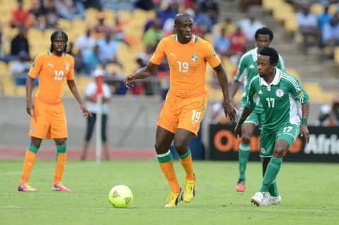 Yaya Toure at the 2013 AFCON against Nigeria | Imago