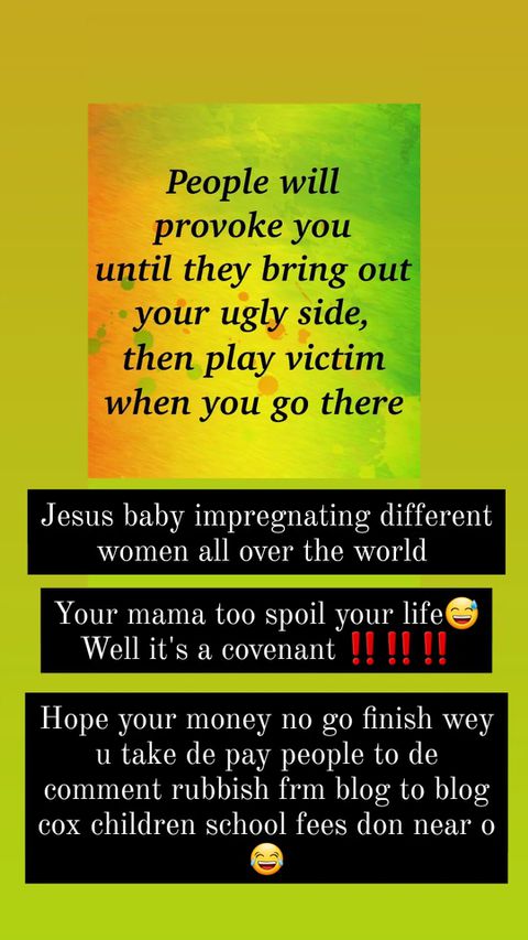 In her latest post, Desuwa stated that Ighalo has impregnated several women.