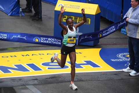 The mysterious Ksh25,000 shoe that propelled Hellen Obiri to victory in Boston and New York City Marathon