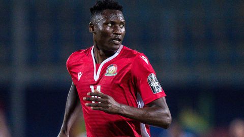 Harambee Stars captain Michael Olunga brimming with confidence ahead of Gabon clash