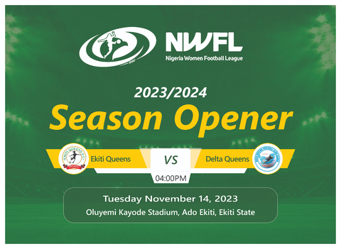 Nigeria Women Football League (NWFL) Premiership sets the stage for thrilling season opening clash between Delta Queens and Ekiti Queens