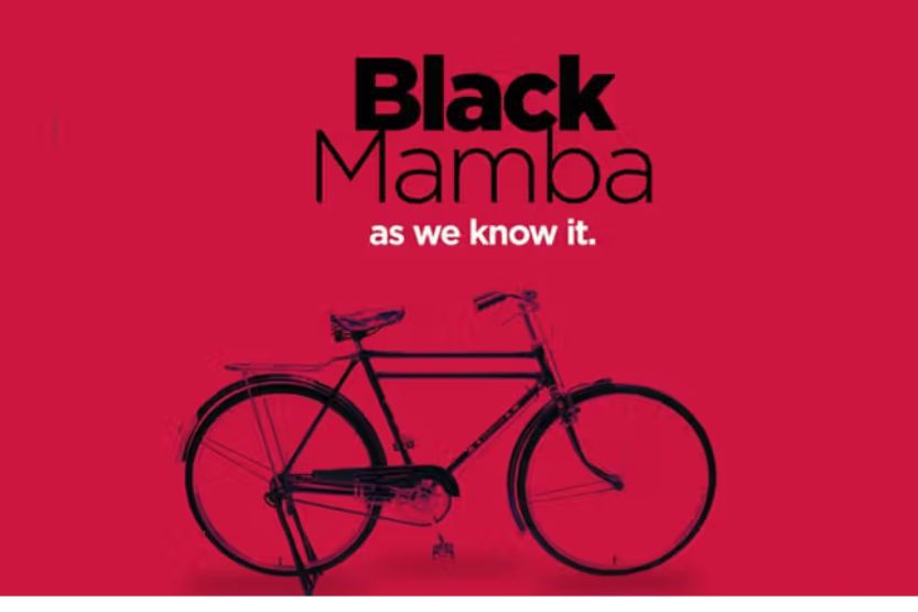 Black 2024 mamba bicycle