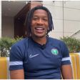 Gabriel Osho in the Super Eagles camp.