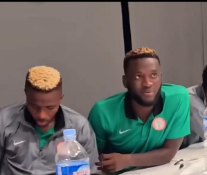 Victor Osimhen and Victor Boniface will link up with the Super Eagles after the weekend.