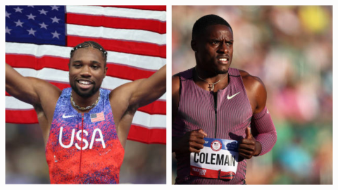 'He earned it'- Christian Coleman shares moment of respect with Olympic champion Noah Lyles despite heated rivalry