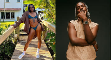 I love you  —  Hottest Super Falcons star Michelle Alozie openly tells Nigerian music star amid dating rumours