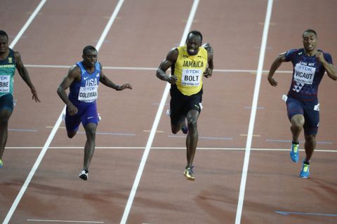 Christian Coleman on why beating Usain Bolt twice in 2017 was the real highlight of his career